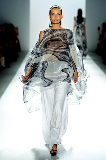 Carlos Miele, Spring/Summer 2012. New York Fashion Week Spring/Summer 2012. [Photo by Fernanda Calfat/Getty Images for Mercedes-Benz Fashion Week]