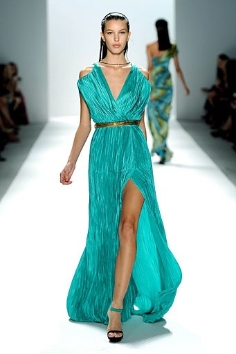 Carlos Miele, Spring/Summer 2012. New York Fashion Week Spring/Summer 2012. [Photo by Fernanda Calfat/Getty Images for Mercedes-Benz Fashion Week]