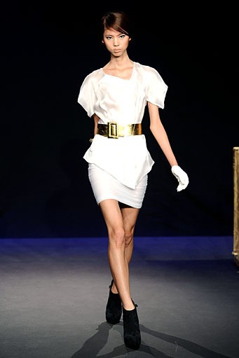 Jad Ghandour, Spring/Summer 2012. New York Fashion Week Spring/Summer 2012. [Photo by Fernanda Calfat/Getty Images]