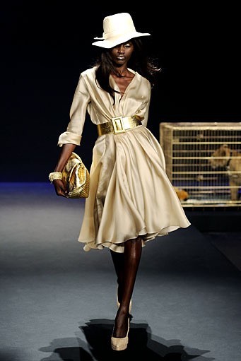 Jad Ghandour, Spring/Summer 2012. New York Fashion Week Spring/Summer 2012. [Photo by Fernanda Calfat/Getty Images]