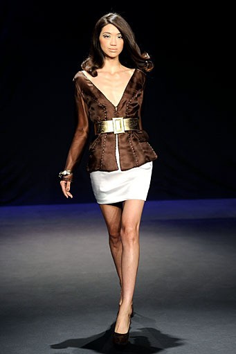 Jad Ghandour, Spring/Summer 2012. New York Fashion Week Spring/Summer 2012. [Photo by Fernanda Calfat/Getty Images]