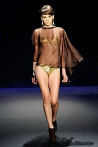 Jad Ghandour, Spring/Summer 2012. New York Fashion Week Spring/Summer 2012. [Photo by Fernanda Calfat/Getty Images]