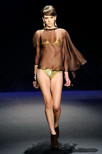 Jad Ghandour, Spring/Summer 2012. New York Fashion Week Spring/Summer 2012. [Photo by Fernanda Calfat/Getty Images]