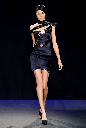 Jad Ghandour, Spring/Summer 2012. New York Fashion Week Spring/Summer 2012. [Photo by Fernanda Calfat/Getty Images]