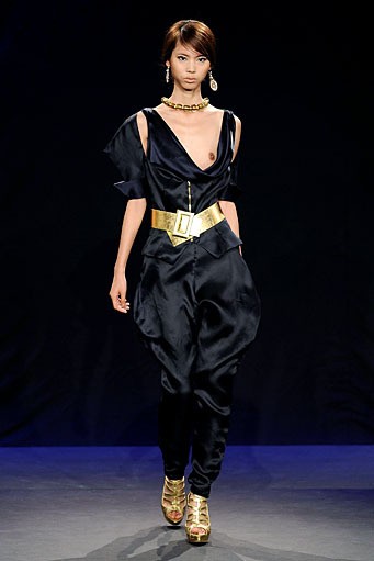 Jad Ghandour, Spring/Summer 2012. New York Fashion Week Spring/Summer 2012. [Photo by Fernanda Calfat/Getty Images]
