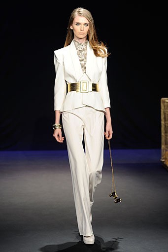Jad Ghandour, Spring/Summer 2012. New York Fashion Week Spring/Summer 2012. [Photo by Fernanda Calfat/Getty Images]