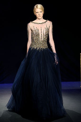 Jad Ghandour, Spring/Summer 2012. New York Fashion Week Spring/Summer 2012. [Photo by Fernanda Calfat/Getty Images]