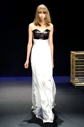 Jad Ghandour, Spring/Summer 2012. New York Fashion Week Spring/Summer 2012. [Photo by Fernanda Calfat/Getty Images]