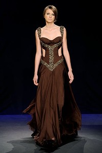 Jad Ghandour, Spring/Summer 2012. New York Fashion Week Spring/Summer 2012. [Photo by Fernanda Calfat/Getty Images]