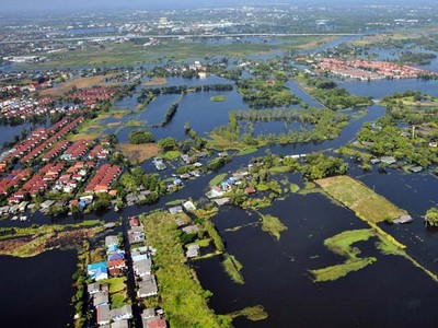 Banjir Thailand Dari Udara