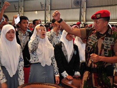 Kopasus Luncurkan Perangko Kebangsaan