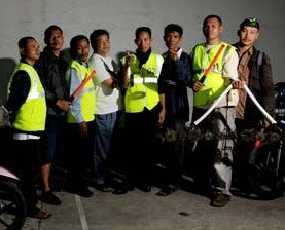 Abdul Rohim Bersama Komunitas Saber Berburu Ranjau Paku