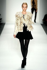 Irina Shabayeva, Fall/Winter 2011. New York Fashion Week 2011. [Photo by Frazer Harrison/Getty Images for Mercedes-Benz]