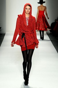 Irina Shabayeva, Fall/Winter 2011. New York Fashion Week 2011. [Photo by Frazer Harrison/Getty Images for Mercedes-Benz]