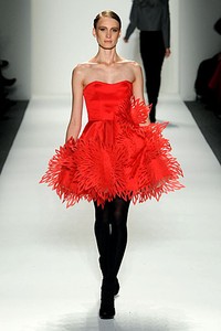 Irina Shabayeva, Fall/Winter 2011. New York Fashion Week 2011. [Photo by Frazer Harrison/Getty Images for Mercedes-Benz]
