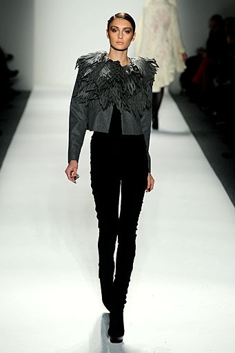 Irina Shabayeva, Fall/Winter 2011. New York Fashion Week 2011. [Photo by Frazer Harrison/Getty Images for Mercedes-Benz]