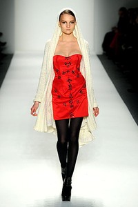 Irina Shabayeva, Fall/Winter 2011. New York Fashion Week 2011. [Photo by Frazer Harrison/Getty Images for Mercedes-Benz]