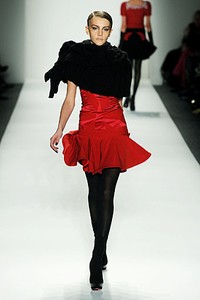 Irina Shabayeva, Fall/Winter 2011. New York Fashion Week 2011. [Photo by Frazer Harrison/Getty Images for Mercedes-Benz]