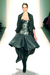 Irina Shabayeva, Fall/Winter 2011. New York Fashion Week 2011. [Photo by Frazer Harrison/Getty Images for Mercedes-Benz]