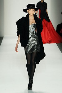 Irina Shabayeva, Fall/Winter 2011. New York Fashion Week 2011. [Photo by Frazer Harrison/Getty Images for Mercedes-Benz]
