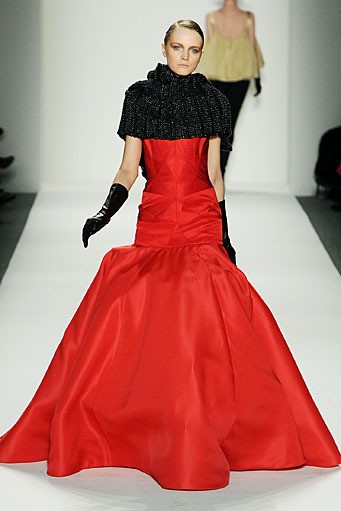 Irina Shabayeva, Fall/Winter 2011. New York Fashion Week 2011. [Photo by Frazer Harrison/Getty Images for Mercedes-Benz]