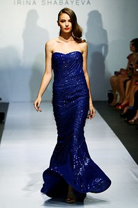 Irina Shabayeva, Spring/Summer 2012. New York Fashion Week Spring/Summer 2012. [Photo by Neilson Barnard/Getty Images]