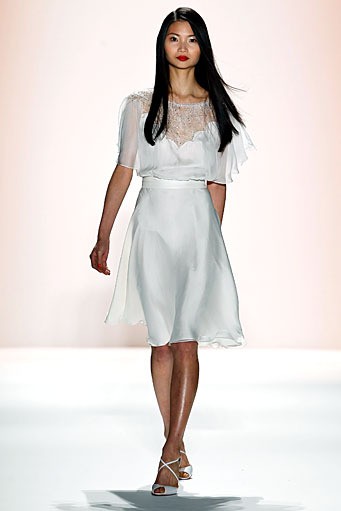 Jenny Packham, Spring/Summer 2012. New York Fashion Week Spring/Summer 2012. [Photo by Peter Michael Dills/Getty Images for Mercedes-Benz Fashion Week]