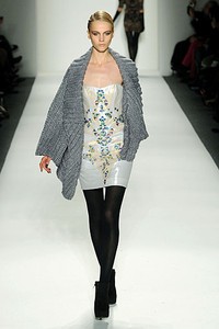Irina Shabayeva, Fall/Winter 2011. New York Fashion Week 2011. [Photo by Frazer Harrison/Getty Images for Mercedes-Benz]