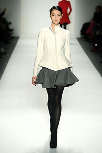 Irina Shabayeva, Fall/Winter 2011. New York Fashion Week 2011. [Photo by Frazer Harrison/Getty Images for Mercedes-Benz]