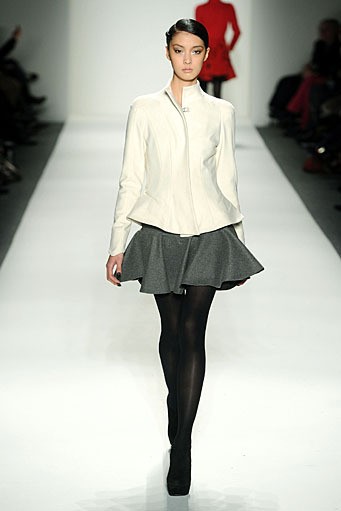 Irina Shabayeva, Fall/Winter 2011. New York Fashion Week 2011. [Photo by Frazer Harrison/Getty Images for Mercedes-Benz]