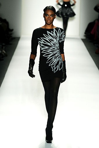 Irina Shabayeva, Fall/Winter 2011. New York Fashion Week 2011. [Photo by Frazer Harrison/Getty Images for Mercedes-Benz]