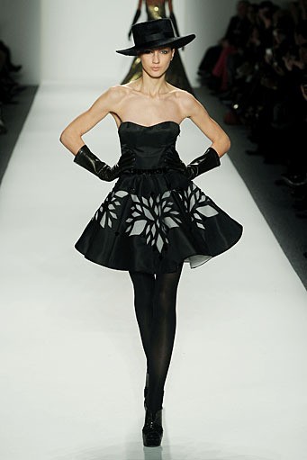 Irina Shabayeva, Fall/Winter 2011. New York Fashion Week 2011. [Photo by Frazer Harrison/Getty Images for Mercedes-Benz]