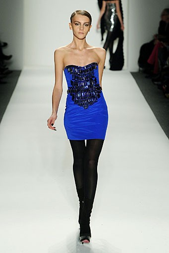 Irina Shabayeva, Fall/Winter 2011. New York Fashion Week 2011. [Photo by Frazer Harrison/Getty Images for Mercedes-Benz]