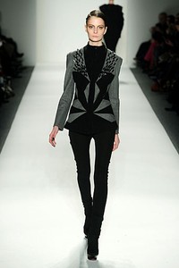 Irina Shabayeva, Fall/Winter 2011. New York Fashion Week 2011. [Photo by Frazer Harrison/Getty Images for Mercedes-Benz]