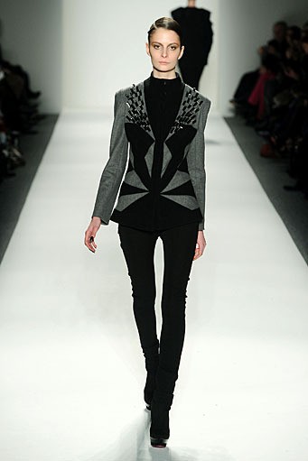 Irina Shabayeva, Fall/Winter 2011. New York Fashion Week 2011. [Photo by Frazer Harrison/Getty Images for Mercedes-Benz]