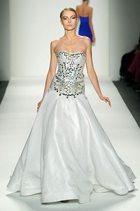 Irina Shabayeva, Fall/Winter 2011. New York Fashion Week 2011. [Photo by Frazer Harrison/Getty Images for Mercedes-Benz]