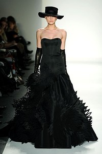 Irina Shabayeva, Fall/Winter 2011. New York Fashion Week 2011. [Photo by Frazer Harrison/Getty Images for Mercedes-Benz]