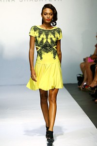 Irina Shabayeva, Spring/Summer 2012. New York Fashion Week Spring/Summer 2012. [Photo by Neilson Barnard/Getty Images]