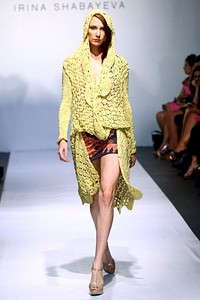 Irina Shabayeva, Spring/Summer 2012. New York Fashion Week Spring/Summer 2012. [Photo by Neilson Barnard/Getty Images]
