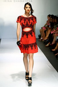 Irina Shabayeva, Spring/Summer 2012. New York Fashion Week Spring/Summer 2012. [Photo by Neilson Barnard/Getty Images]