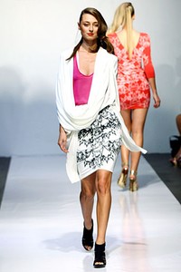 Irina Shabayeva, Spring/Summer 2012. New York Fashion Week Spring/Summer 2012. [Photo by Neilson Barnard/Getty Images]