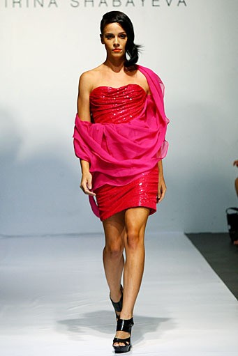 Irina Shabayeva, Spring/Summer 2012. New York Fashion Week Spring/Summer 2012. [Photo by Neilson Barnard/Getty Images]