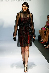 Irina Shabayeva, Spring/Summer 2012. New York Fashion Week Spring/Summer 2012. [Photo by Neilson Barnard/Getty Images]