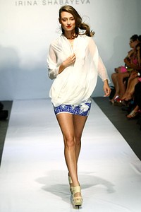 Irina Shabayeva, Spring/Summer 2012. New York Fashion Week Spring/Summer 2012. [Photo by Neilson Barnard/Getty Images]