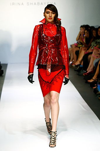 Irina Shabayeva, Spring/Summer 2012. New York Fashion Week Spring/Summer 2012. [Photo by Neilson Barnard/Getty Images]