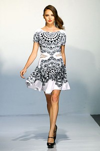 Irina Shabayeva, Spring/Summer 2012. New York Fashion Week Spring/Summer 2012. [Photo by Neilson Barnard/Getty Images]