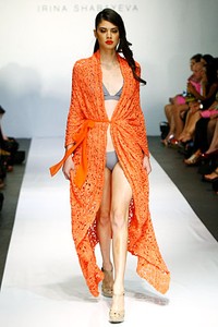 Irina Shabayeva, Spring/Summer 2012. New York Fashion Week Spring/Summer 2012. [Photo by Neilson Barnard/Getty Images]