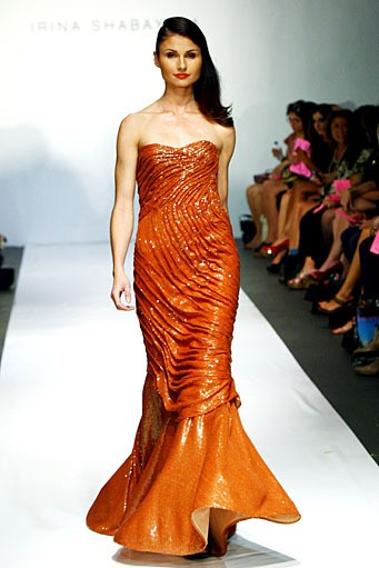 Irina Shabayeva, Spring/Summer 2012. New York Fashion Week Spring/Summer 2012. [Photo by Neilson Barnard/Getty Images]