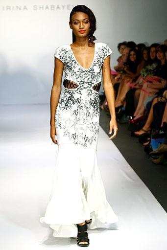 Irina Shabayeva, Spring/Summer 2012. New York Fashion Week Spring/Summer 2012. [Photo by Neilson Barnard/Getty Images]