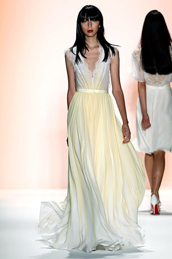 Jenny Packham, Spring/Summer 2012. New York Fashion Week Spring/Summer 2012. [Photo by Peter Michael Dills/Getty Images for Mercedes-Benz Fashion Week]